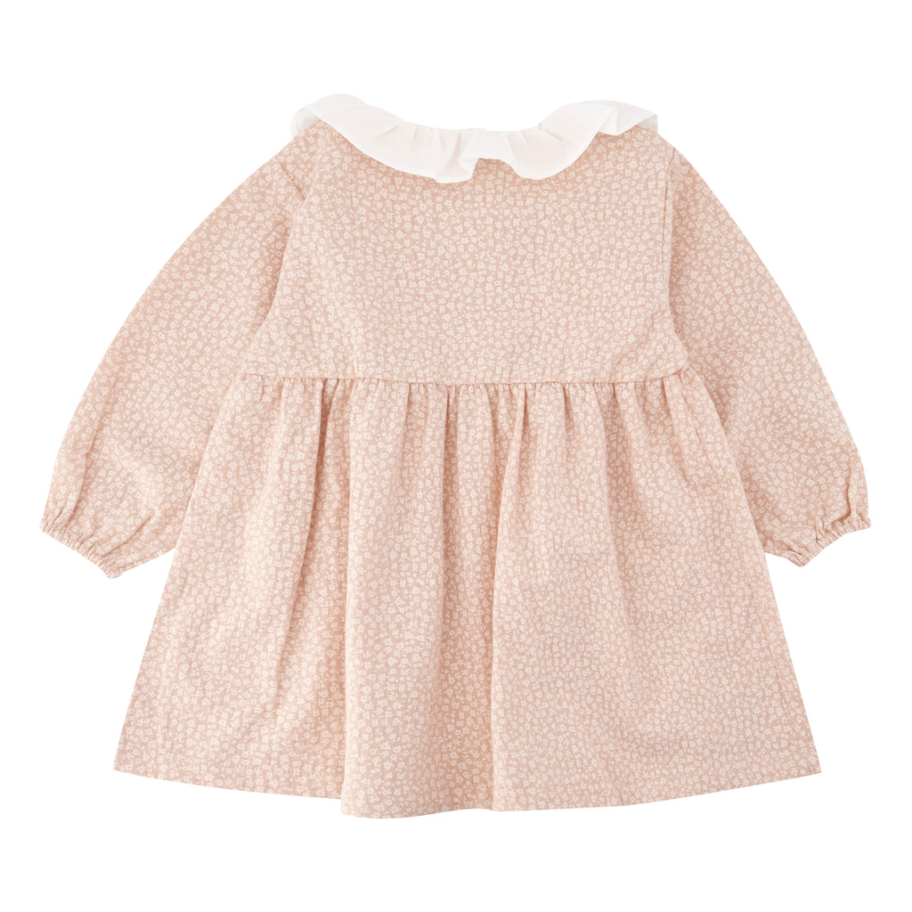 Robe coquerelle léopard rose Les Enfantines