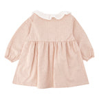 Robe coquerelle léopard rose Les Enfantines