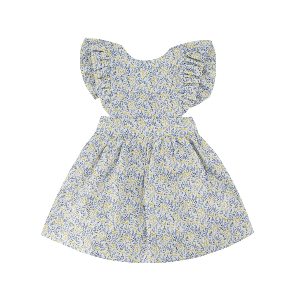Robe Autruche mimosa