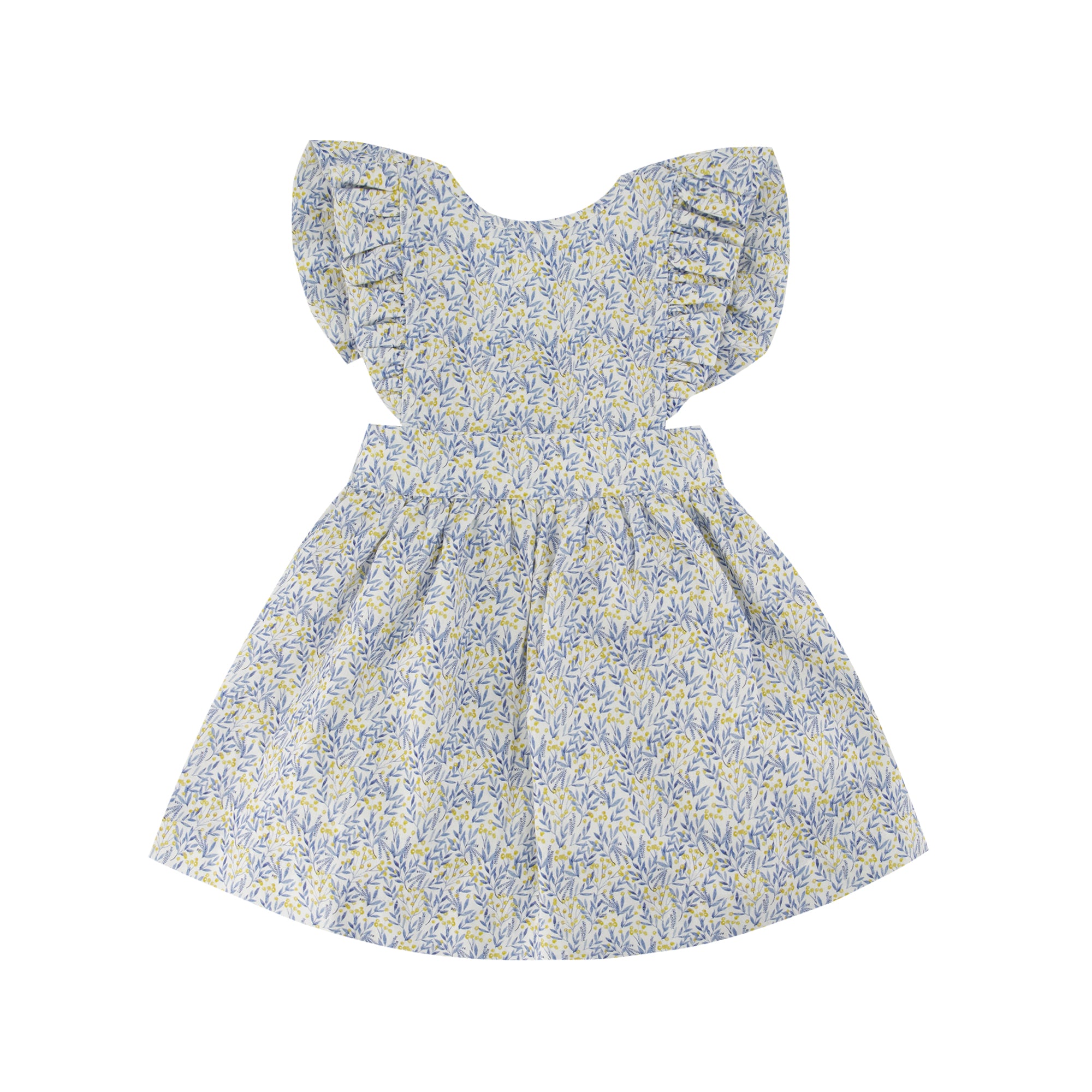 Robe Autruche mimosa