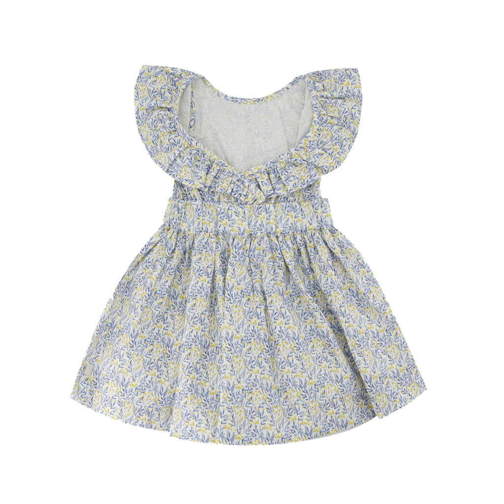 Robe Autruche mimosa
