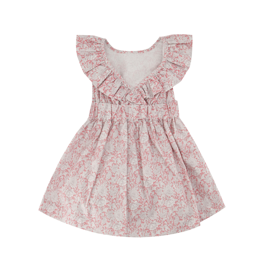 Robe Autruche camelia