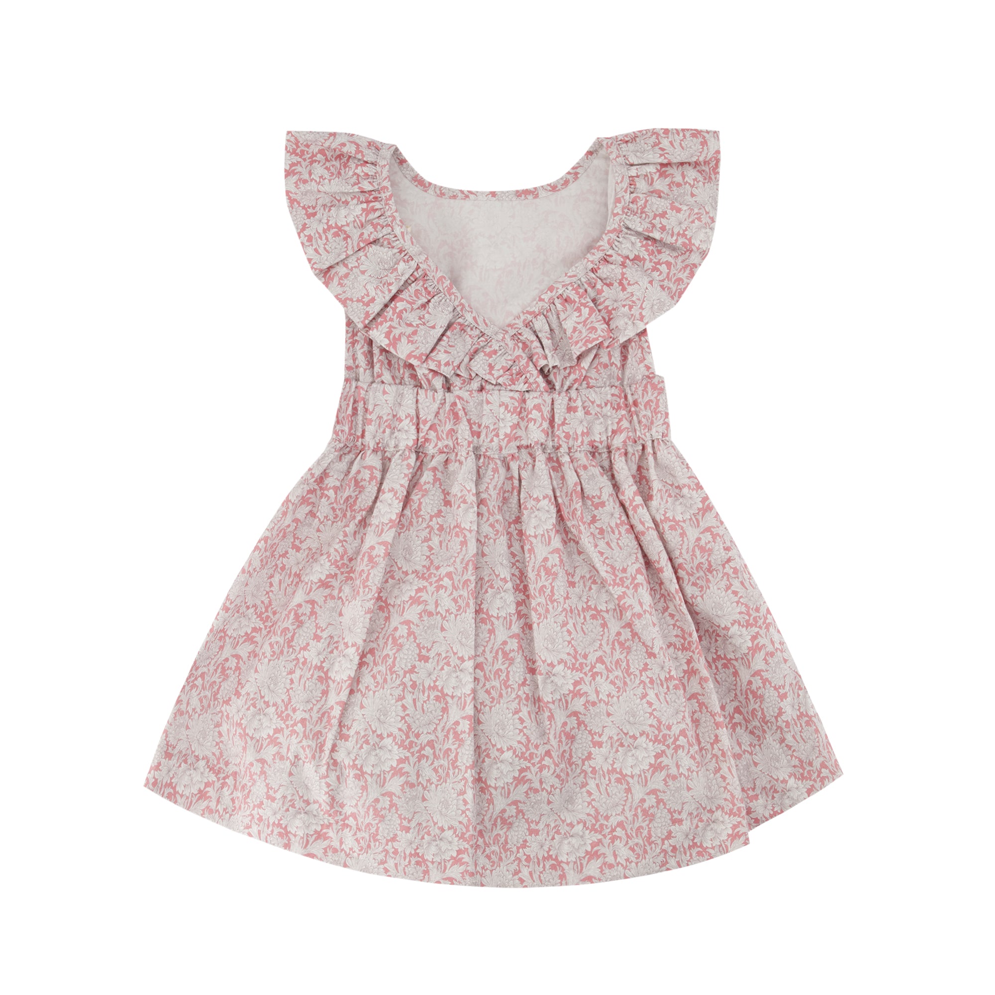 Robe Autruche camelia