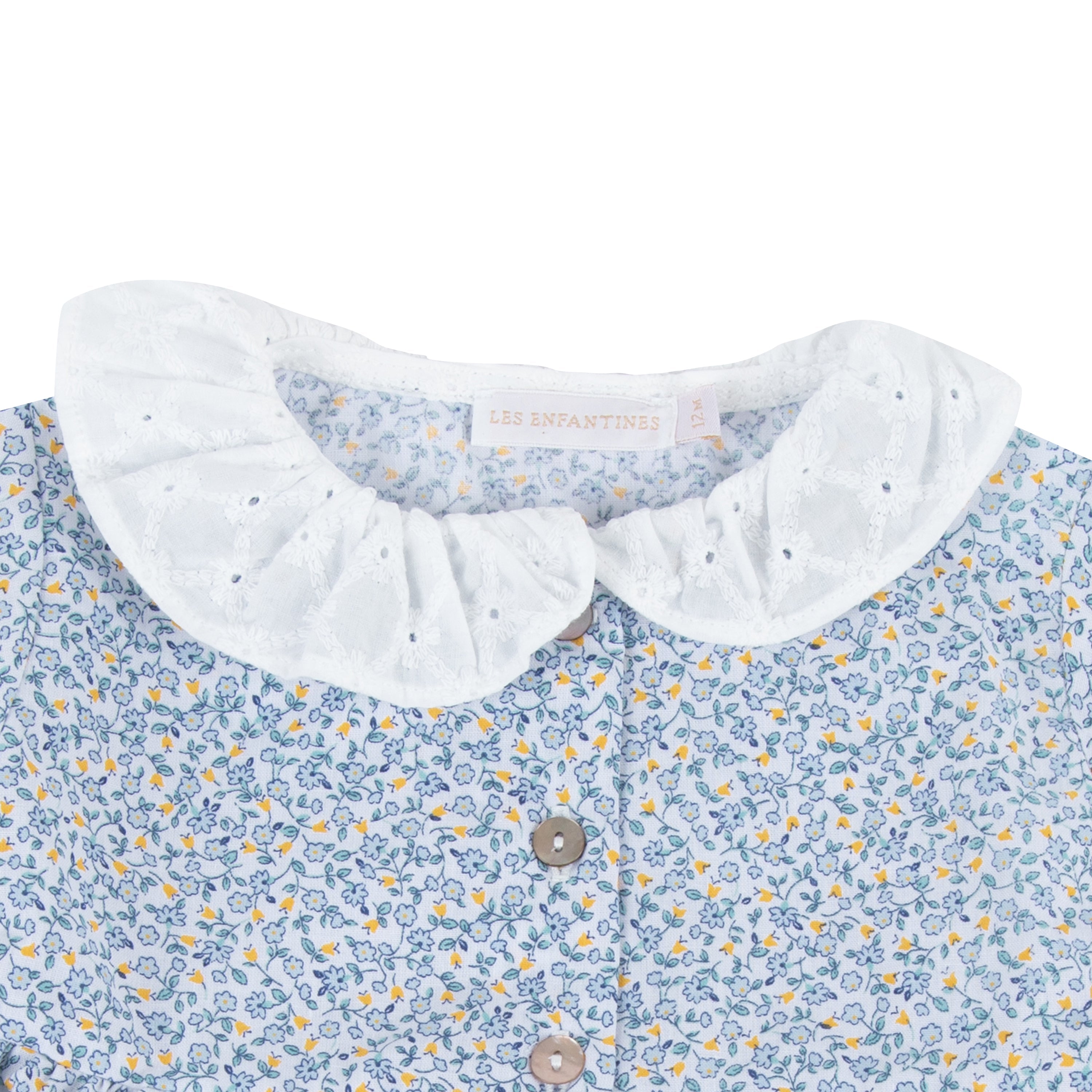 Robe coquerelle bouton d'or Les Enfantines
