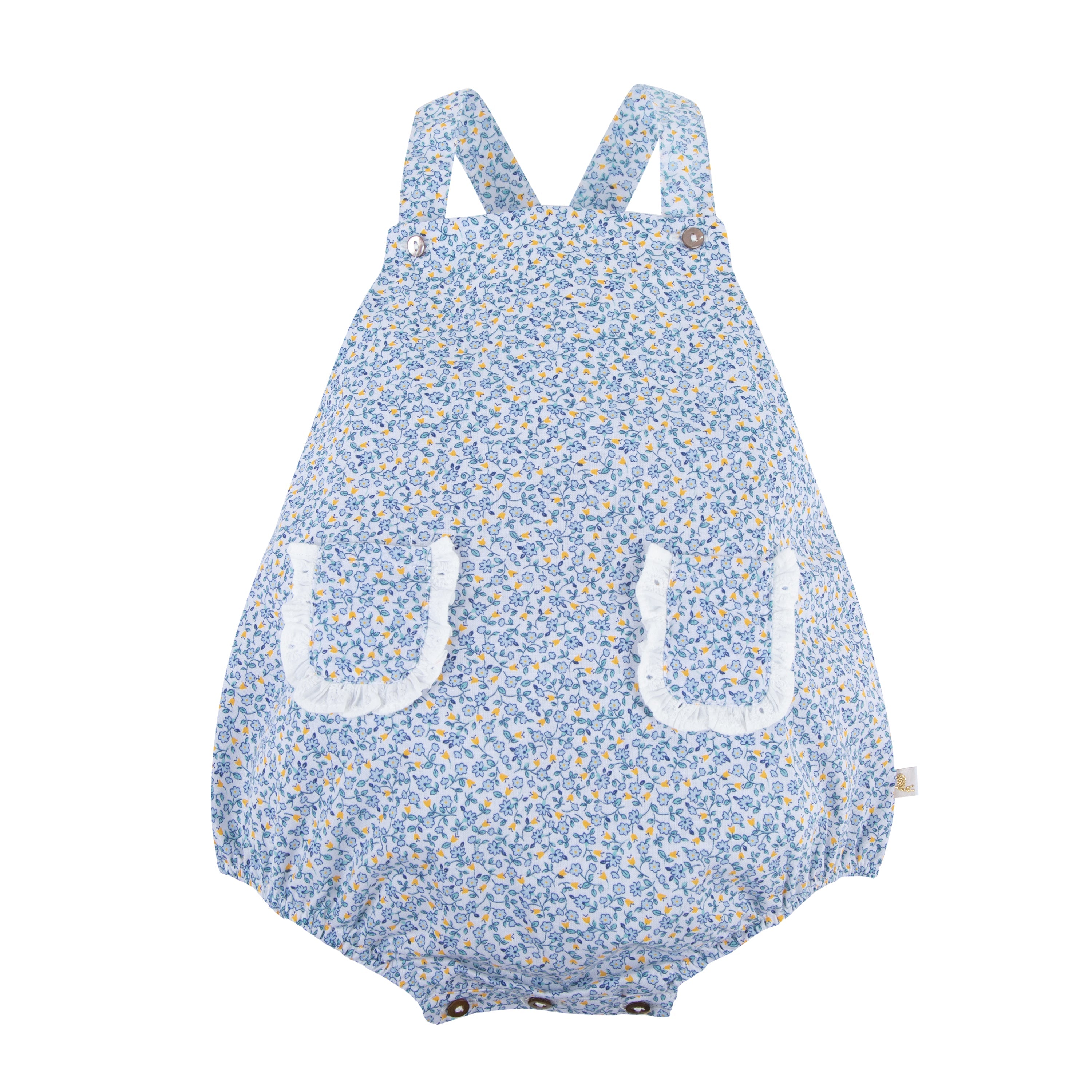 Barboteuse Loutre boutons d'or Les Enfantines