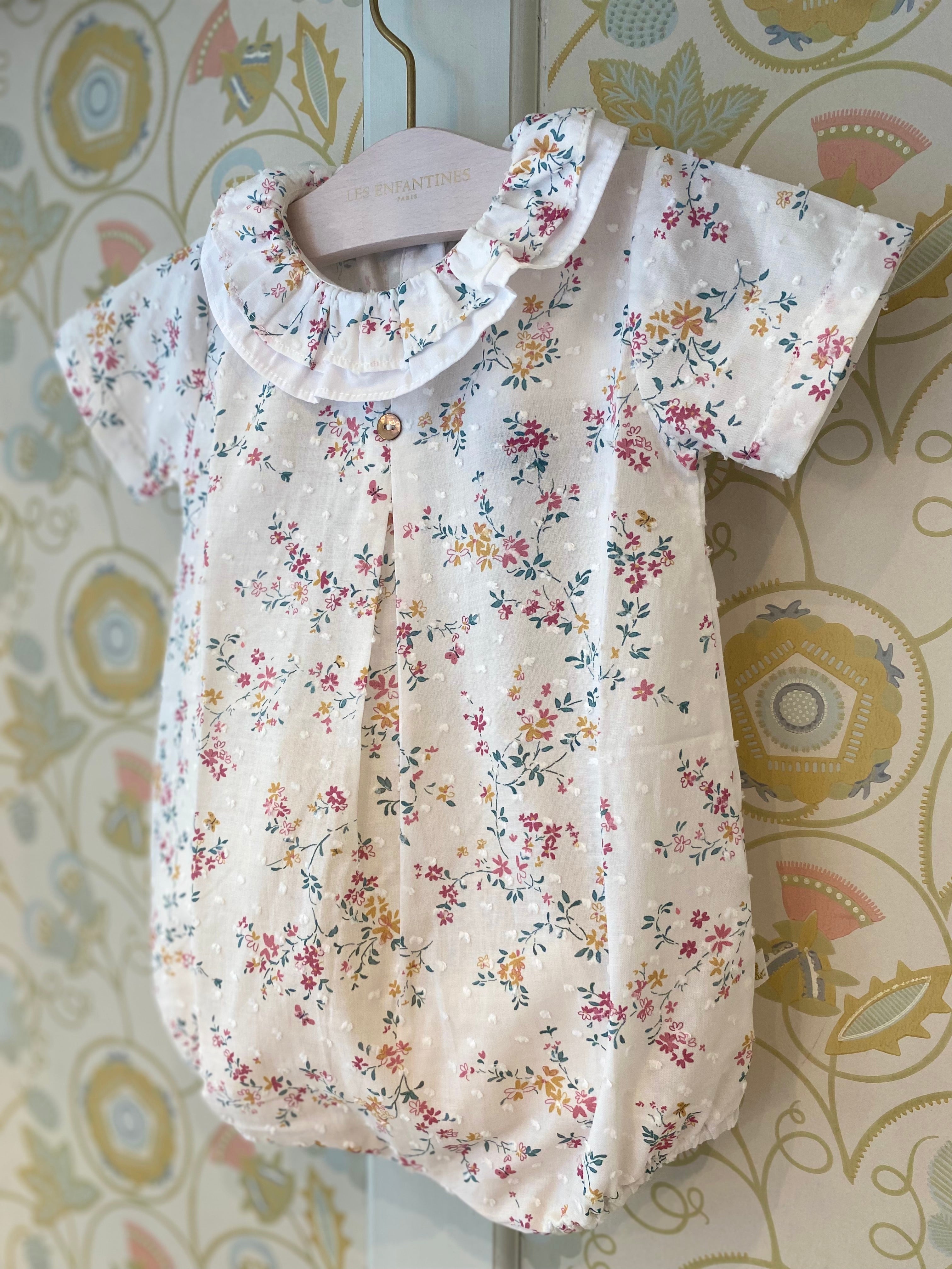 Barboteuse calao papillons Les Enfantines