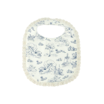 Bavoir chamois mouton a la maison