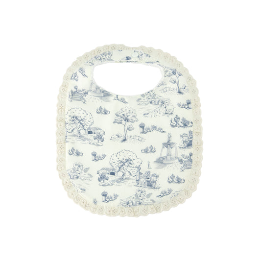 Bavoir chamois mouton a la maison
