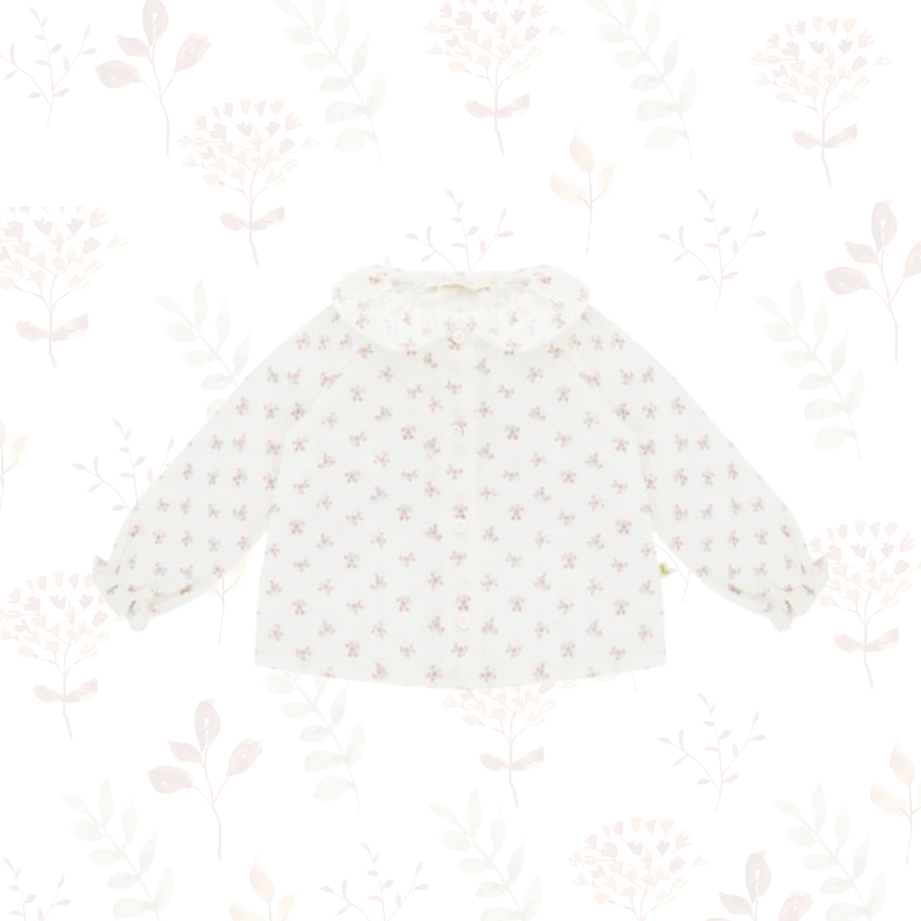 Blouse Papillon Roses de Ronsard