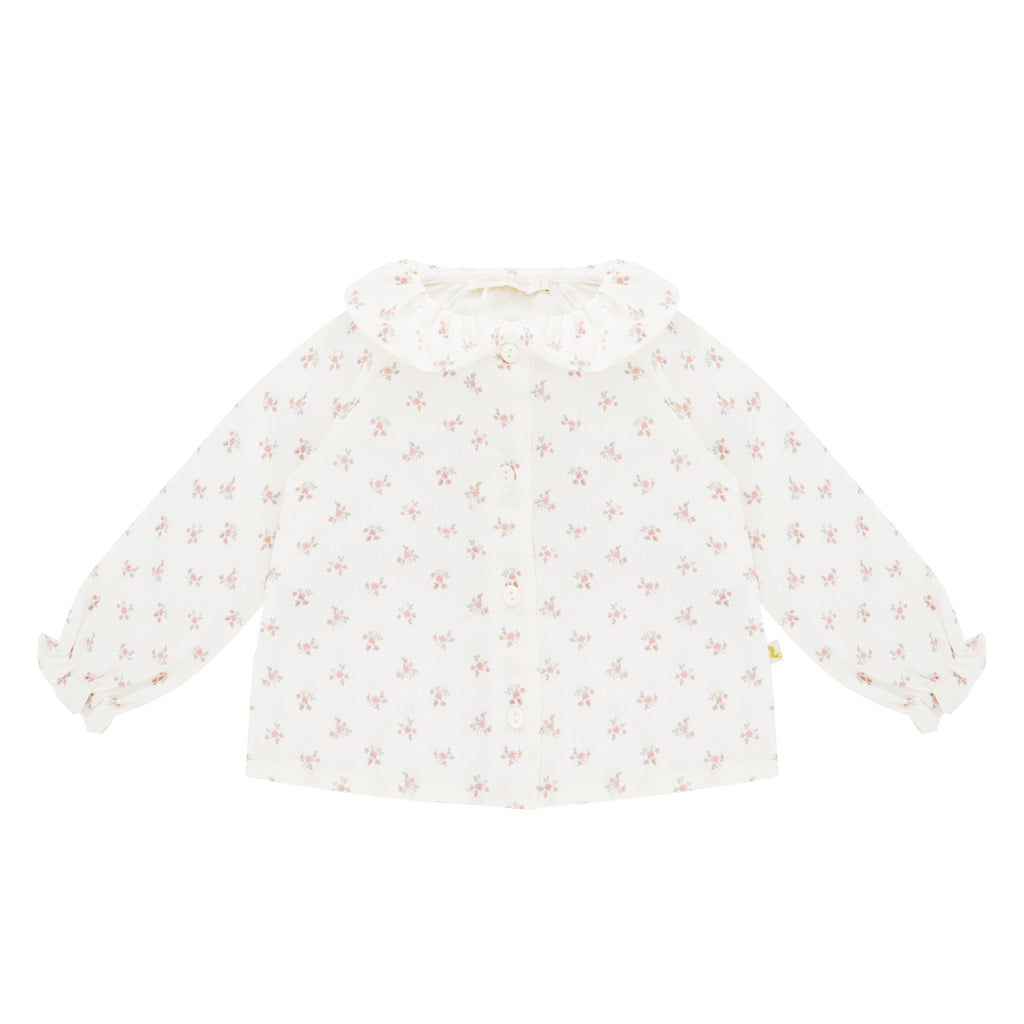 Blouse Papillon Roses de Ronsard