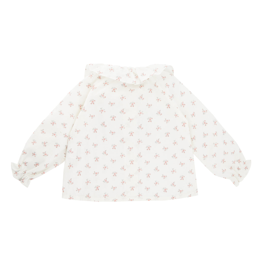 Blouse Papillon Roses de Ronsard