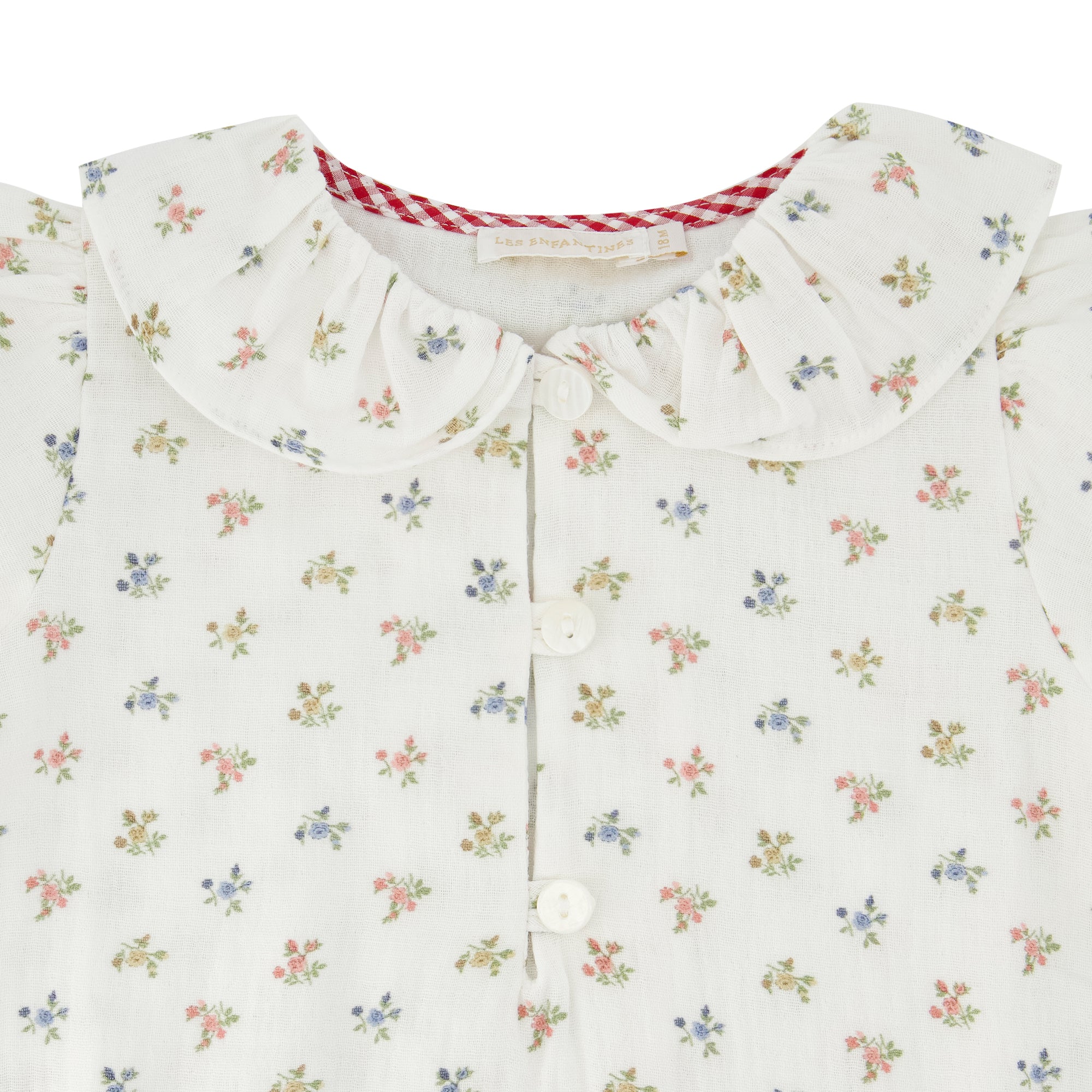 Chemise de Nuit gaze petites fleurs