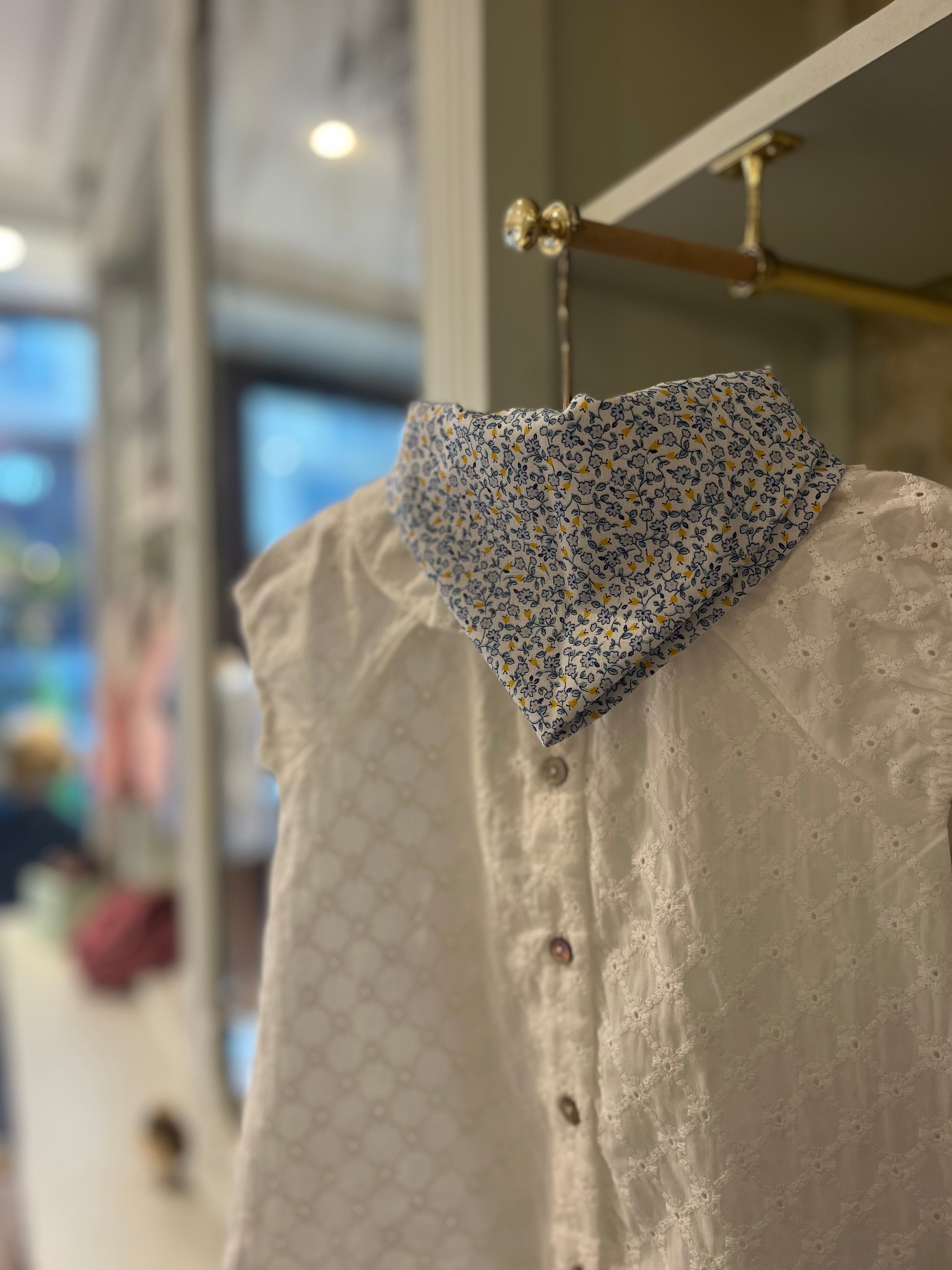 Foulard Lapine Boutons d'or Les Enfantines