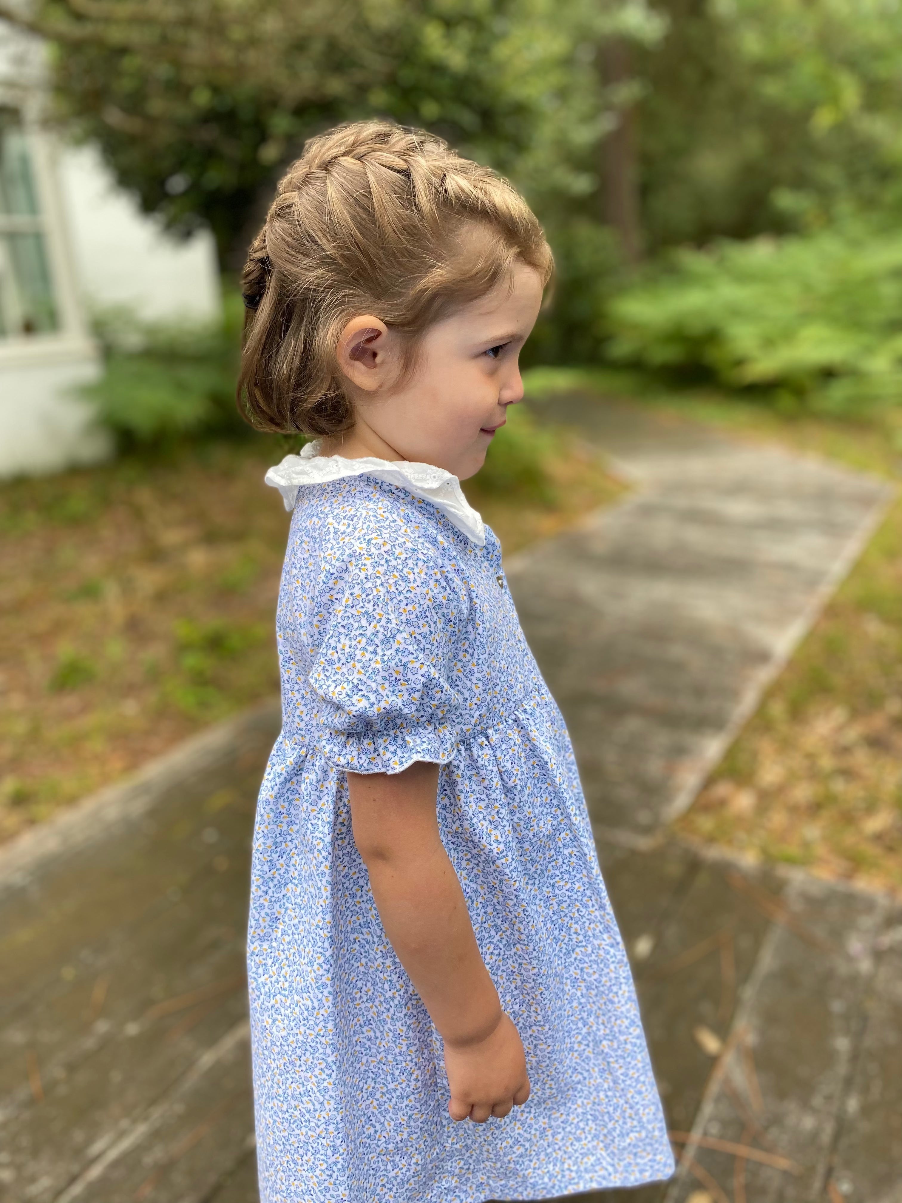 Robe coquerelle bouton d'or Les Enfantines