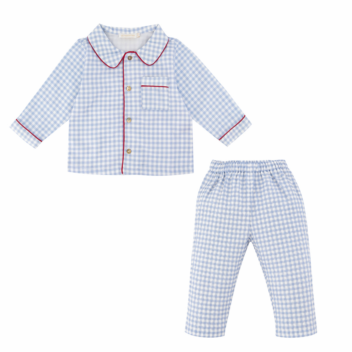 Pyjama Loir Vichy Ciel Entier