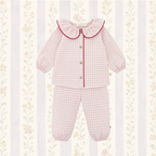 Pyjama Lionne Vichy Rose Layette