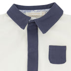 Pyjama Éléphant bleu mer