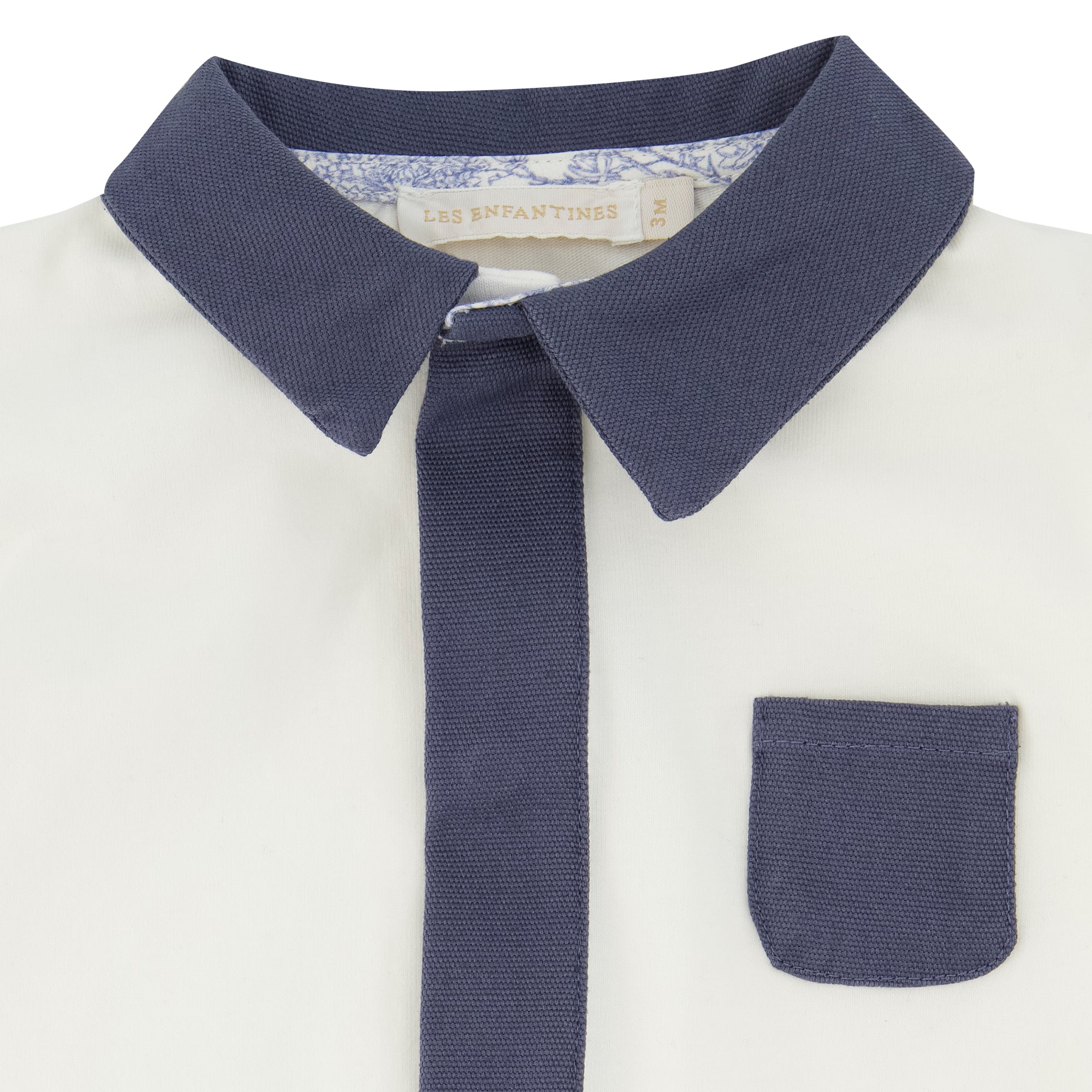 Pyjama Éléphant bleu mer