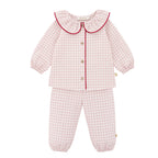 Pyjama Lionne Vichy Rose Layette