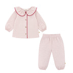 Pyjama Lionne Vichy Rose Layette