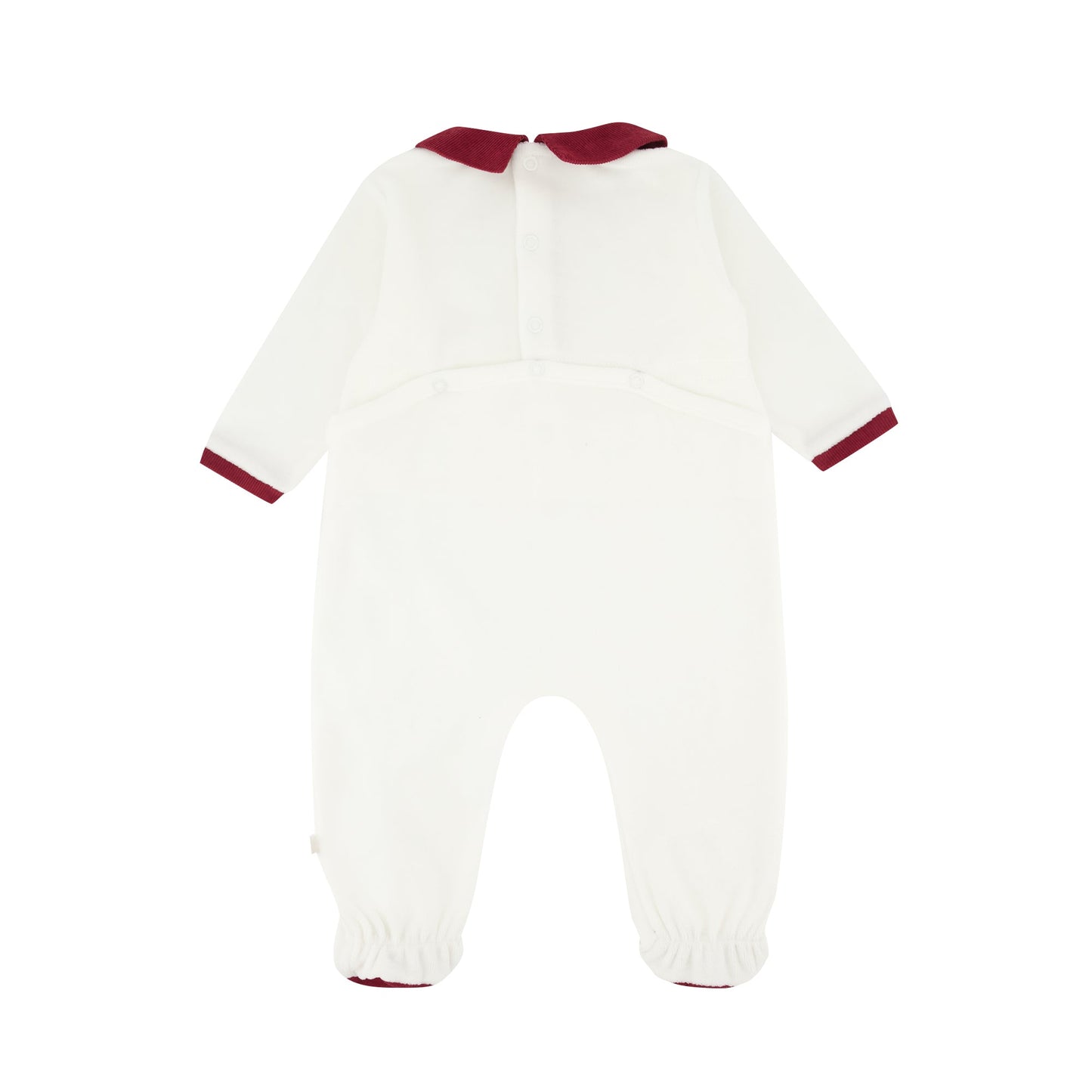 Pyjama loup vichy pivoine les enfantines