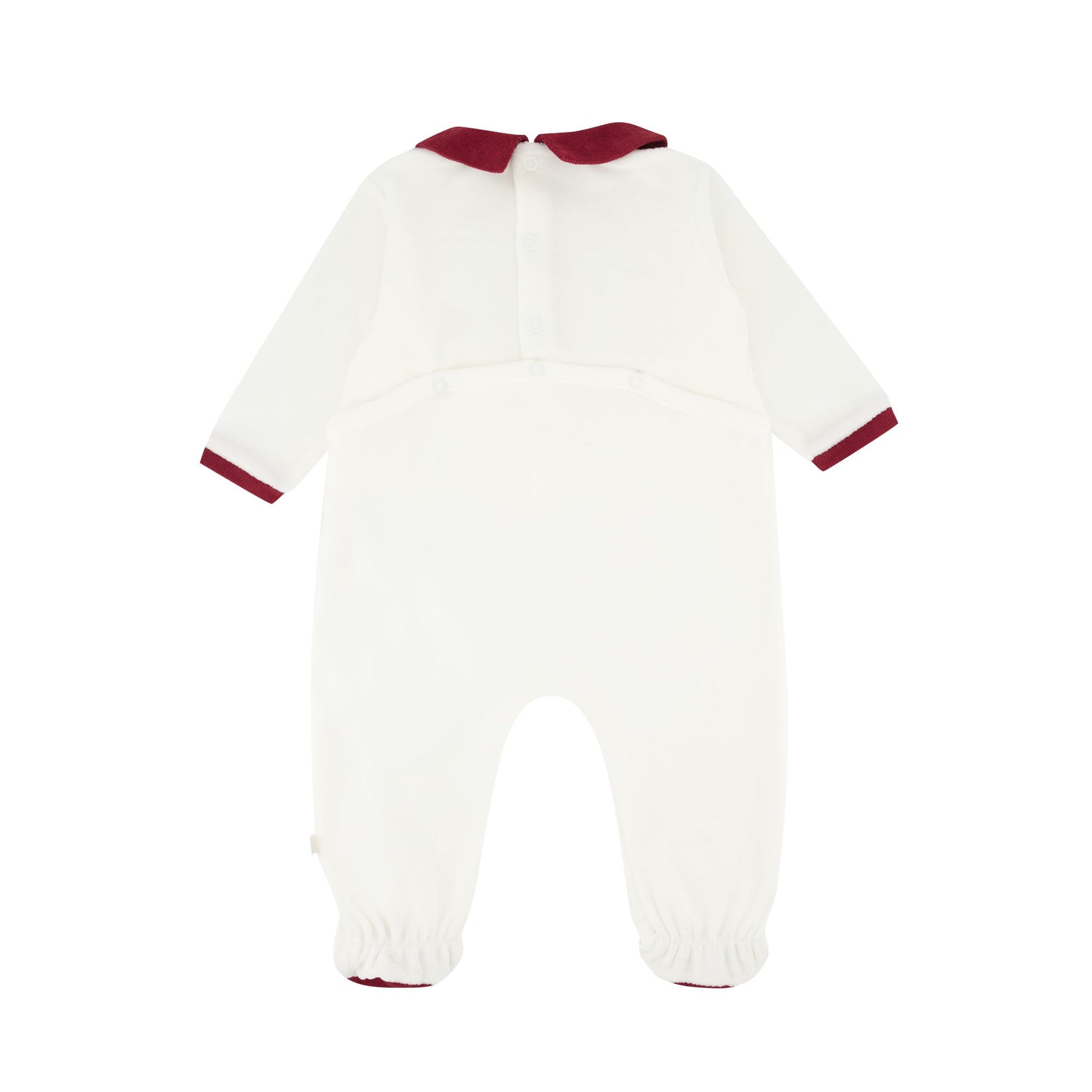 Pyjama loup vichy pivoine les enfantines