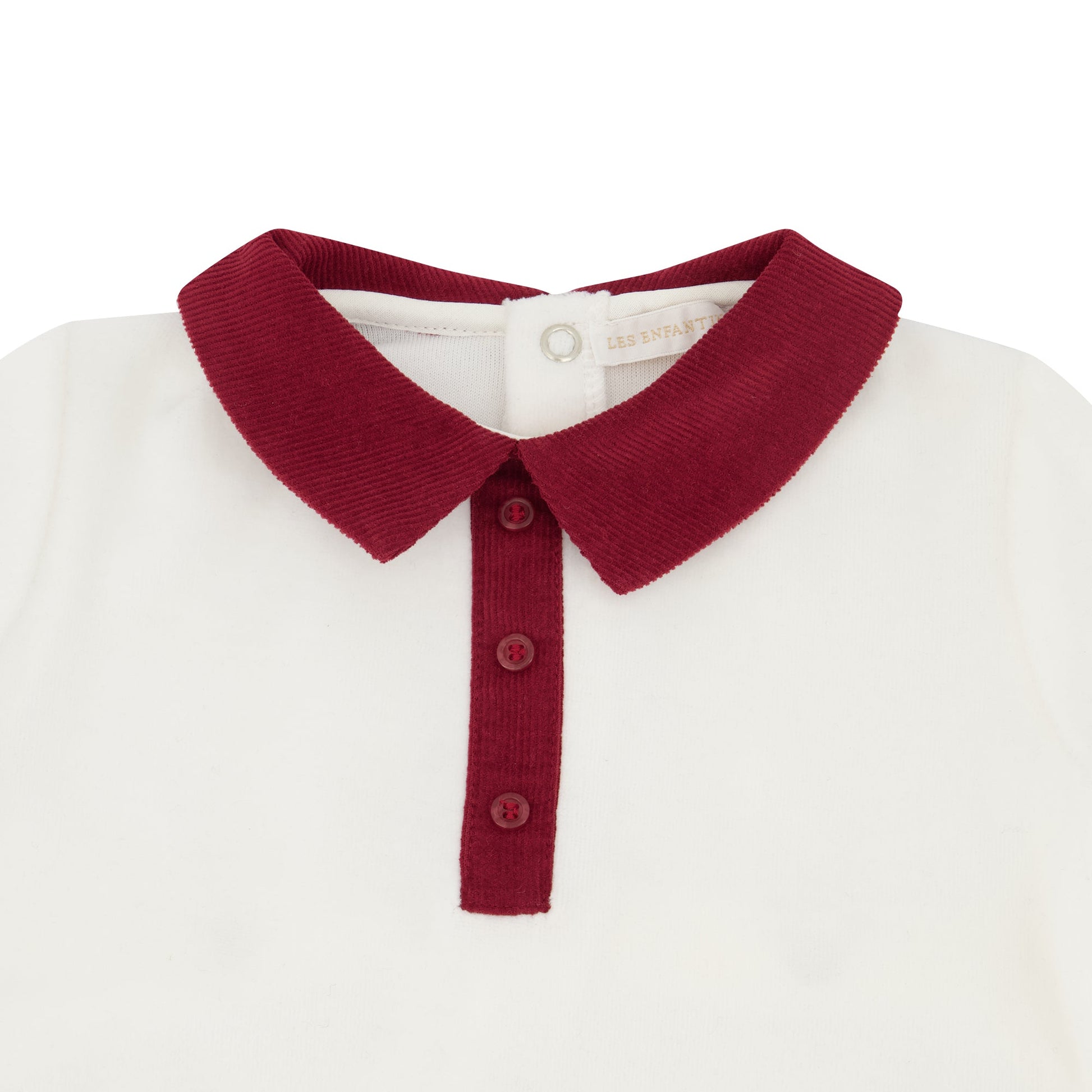 Pyjama loup vichy pivoine les enfantines