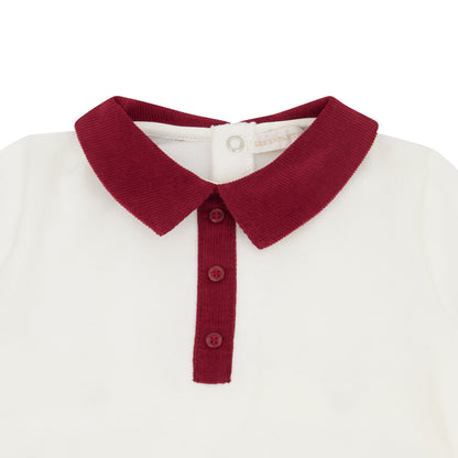 Pyjama loup vichy pivoine les enfantines