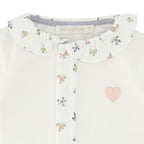 Pyjama Éléphant gaze petites fleurs