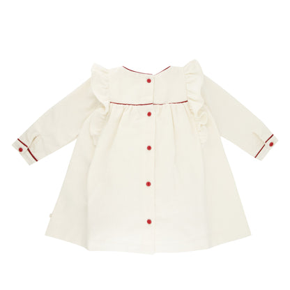 Robe Hirondelle crème Les Enfantines