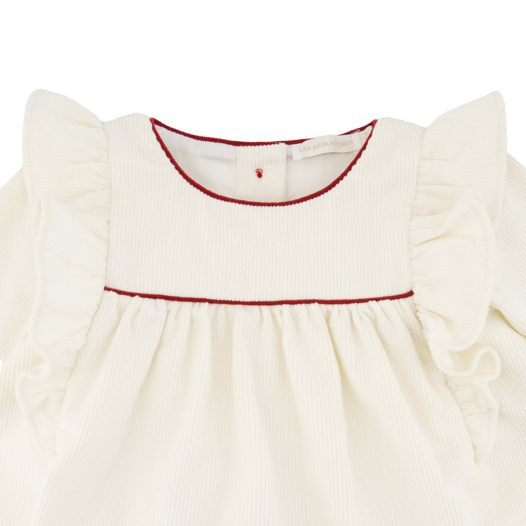 Robe Hirondelle crème Les Enfantines