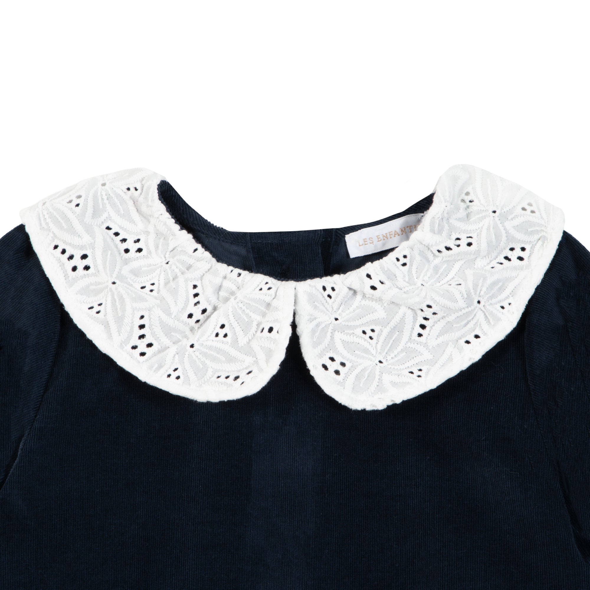 Robe Tourterelle Velours Jean Les Enfantines