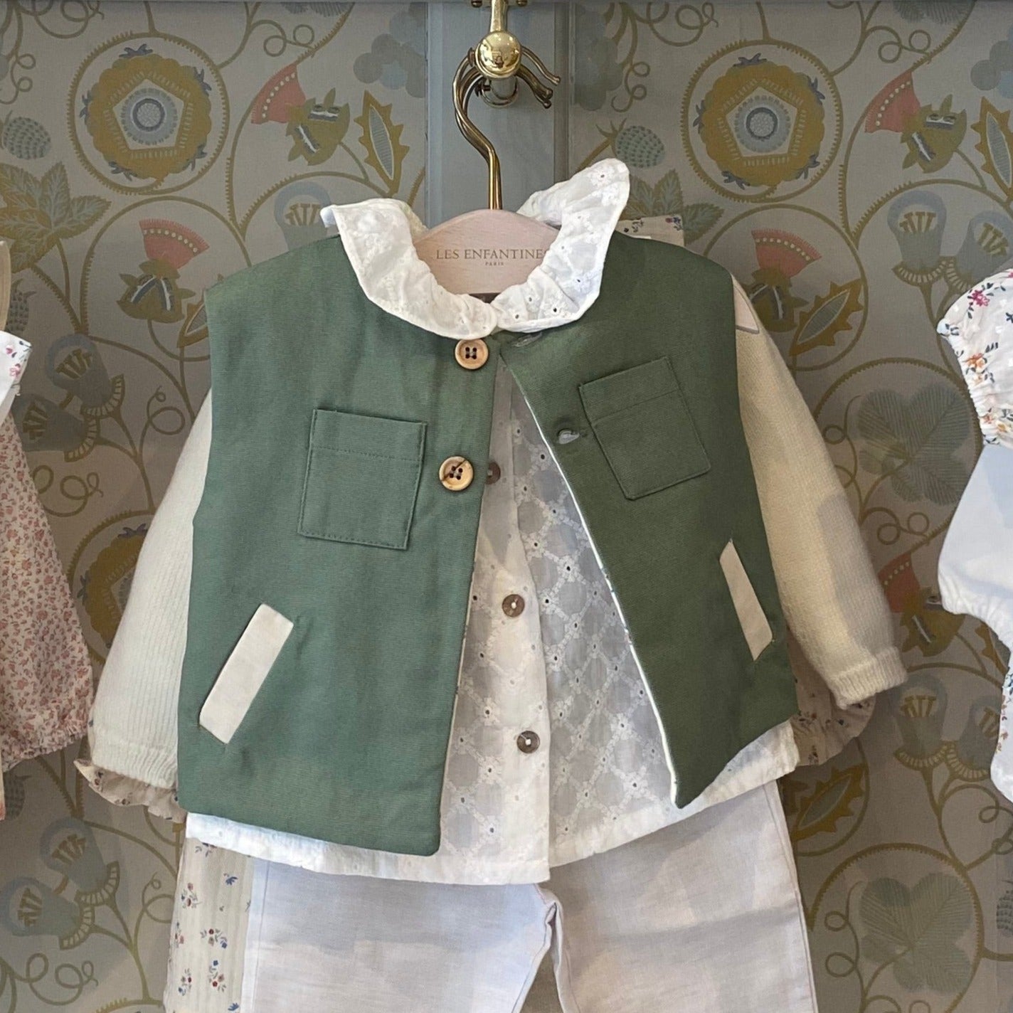 Veste tortue forêt Les Enfantines