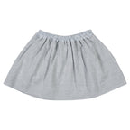 Jupe bleu de gris et Liberty Les Enfantines