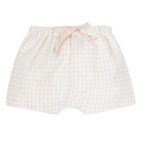 Bloomer Hérisson carreaux rose Les Enfantines