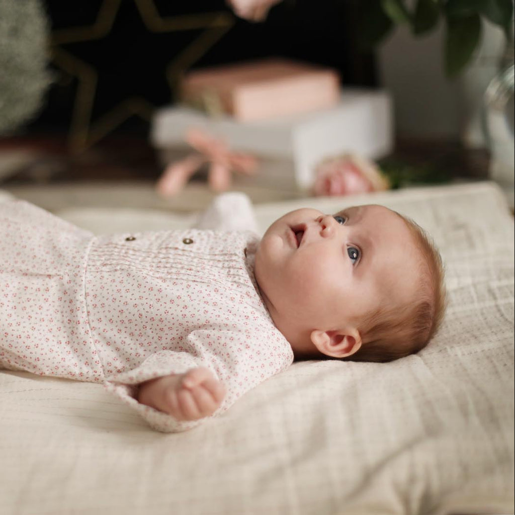 Plaid Rayures cuivrées Les Enfantines