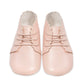 chaussures bottines cuir rose les enfantines