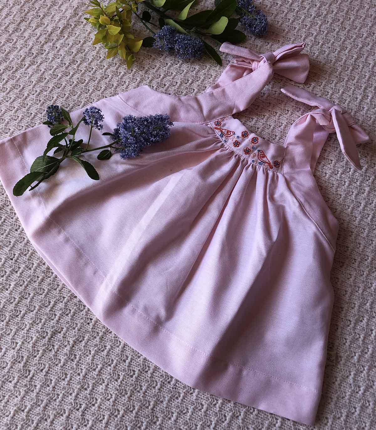 Top Anémone rose Bonbon Les Enfantines