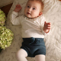 Bloomer Souris laine vert sapin les enfantines