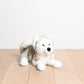 Peluche chien husky les enfantines