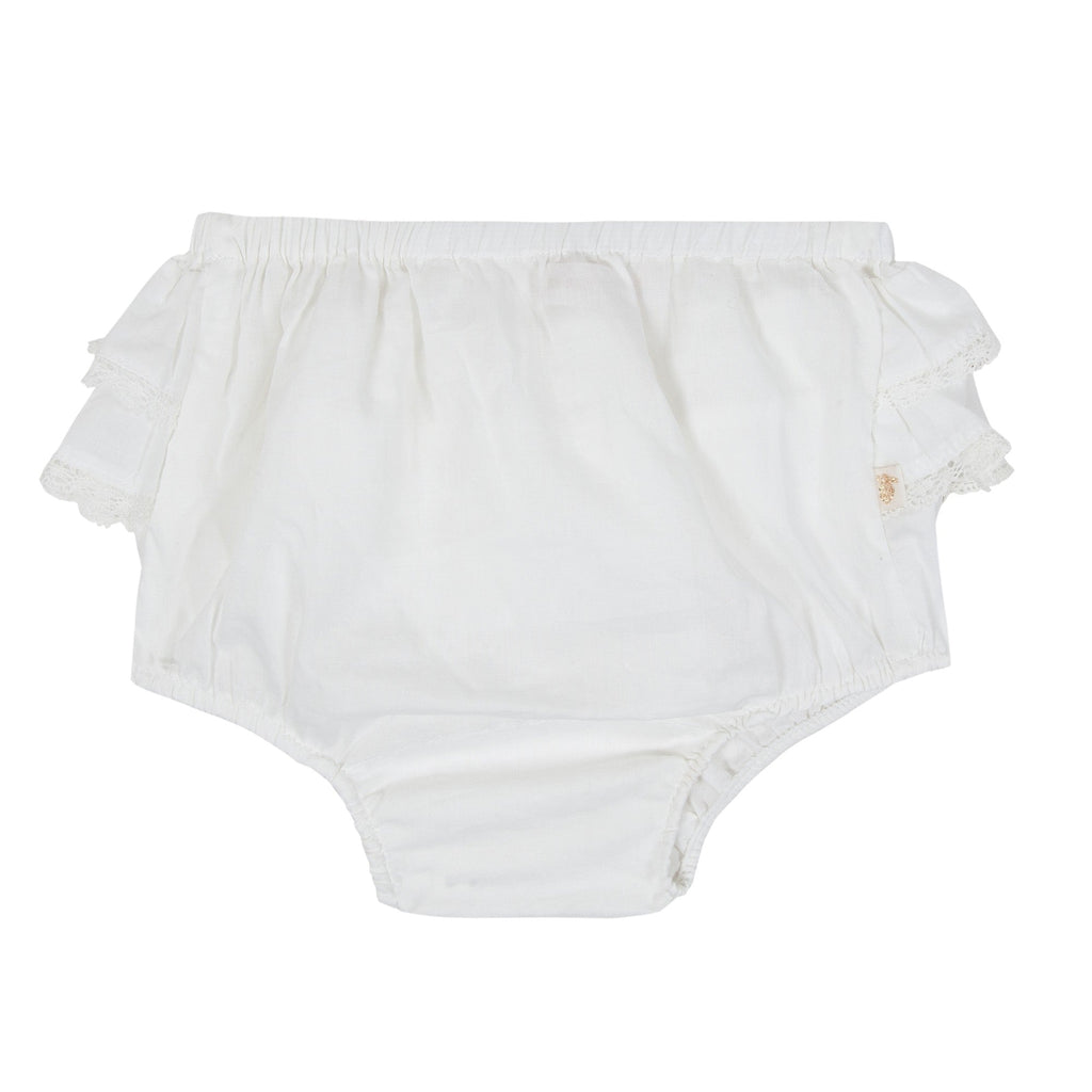 Bloomer Aigrette dentelle et voile nuage Les Enfantines