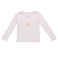 T-shirt manchot rose pâle Les Enfantines