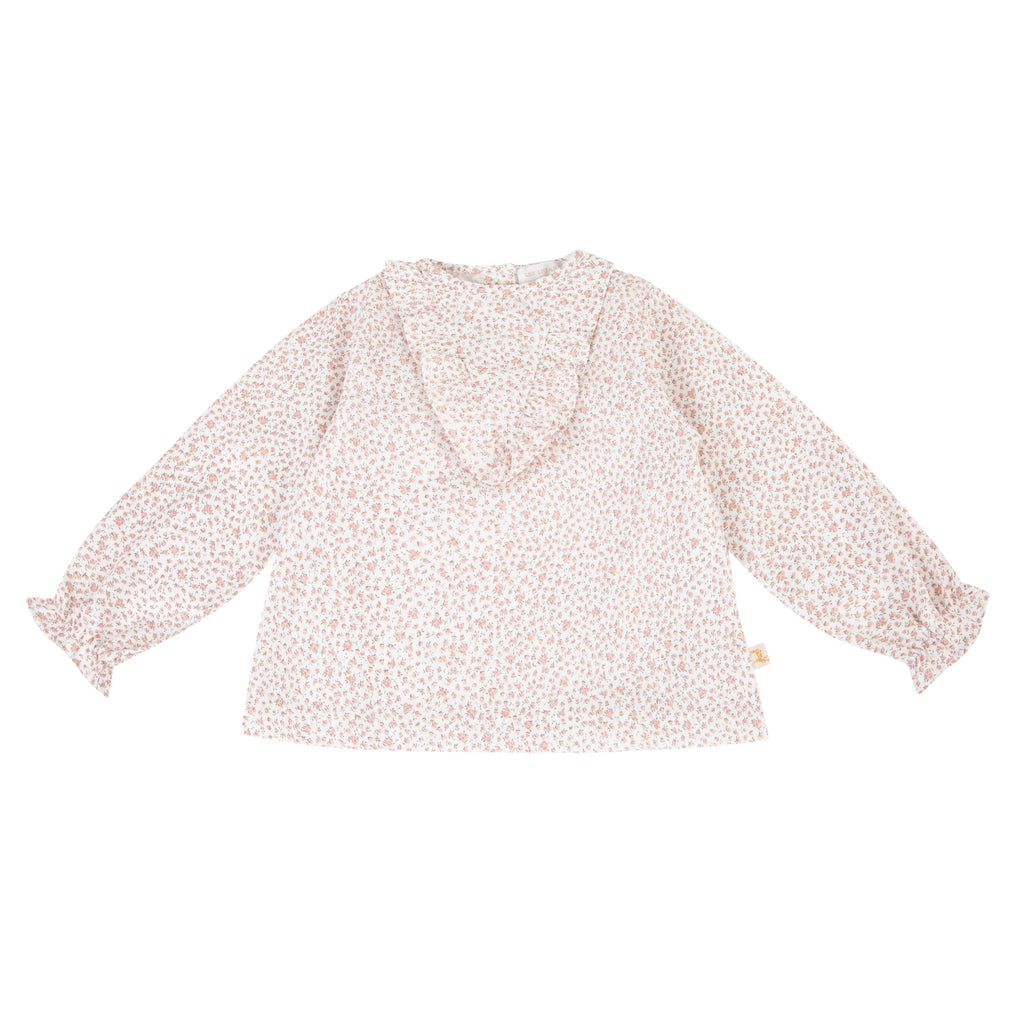 Blouse Licorne oeillets roses Les Enfantines