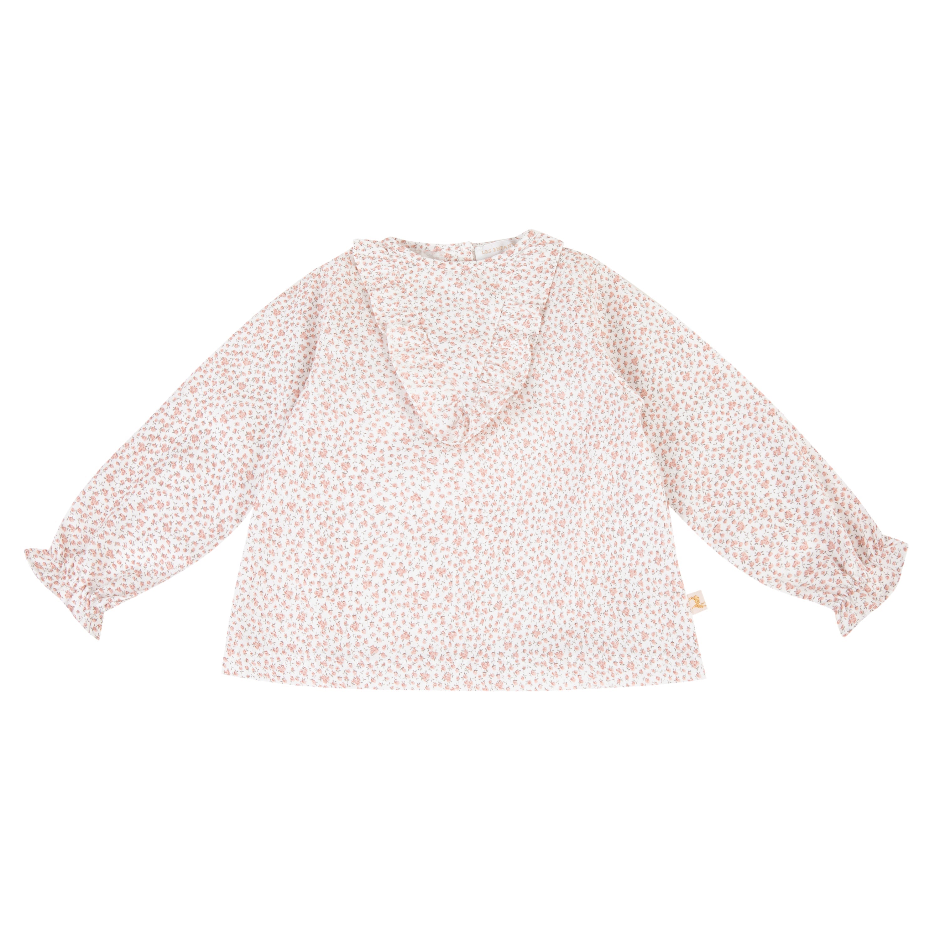 Blouse Licorne oeillets roses Les Enfantines