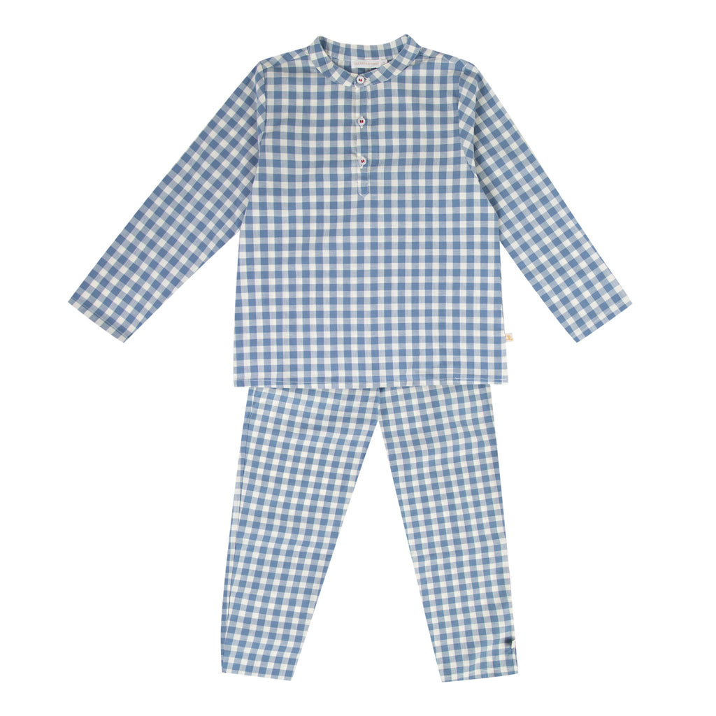 Pyjama Loir carreaux orage Les Enfantines