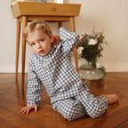 Pyjama Loir carreaux orage Les Enfantines