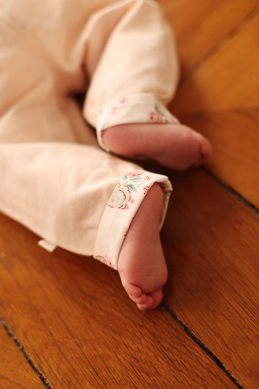 Pantalon Hérisson Vieux Rose les enfantines