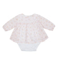 Body et Blouse Aigrette Fleurs vintage Les Enfantines