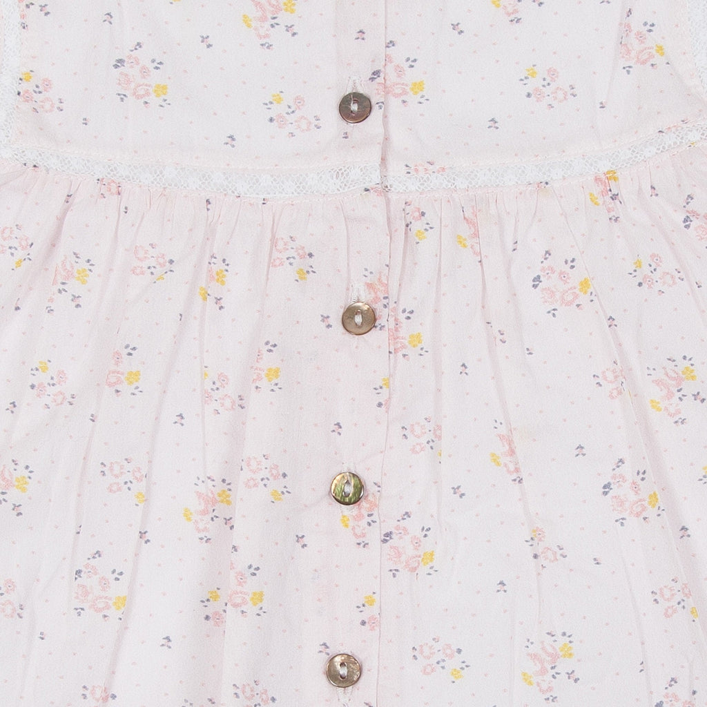 Body et Blouse Aigrette Fleurs vintage Les Enfantines