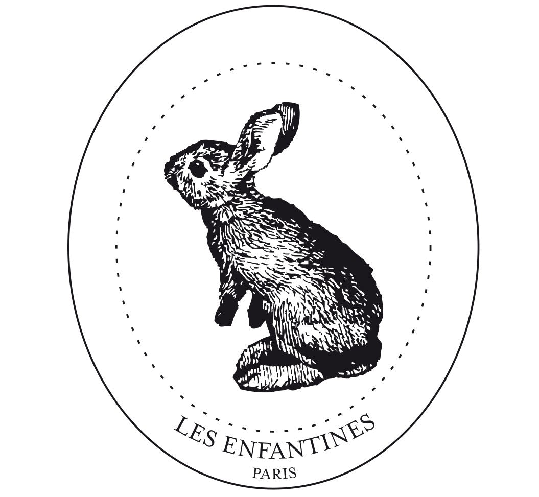 Assiette en porcelaine & or Les Enfantines